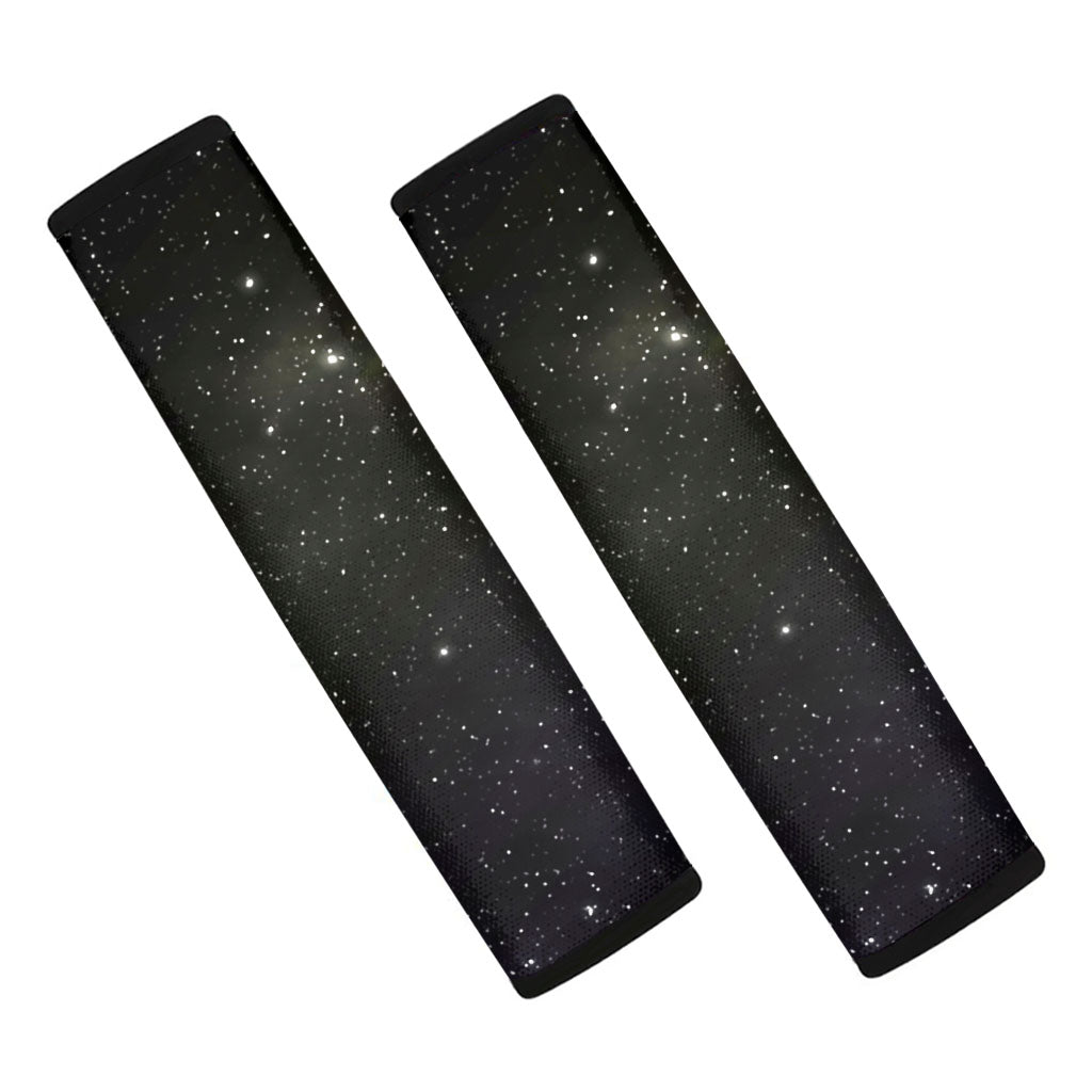 Dark Universe Galaxy Outer Space Print Car Seat Belt Covers