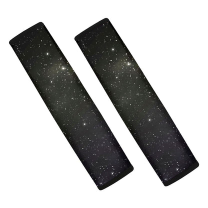 Dark Universe Galaxy Outer Space Print Car Seat Belt Covers