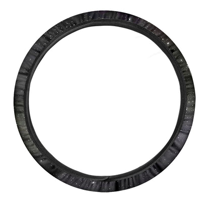 Dark Universe Galaxy Outer Space Print Car Steering Wheel Cover