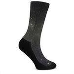 Dark Universe Galaxy Outer Space Print Crew Socks