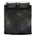 Dark Universe Galaxy Outer Space Print Duvet Cover Bedding Set