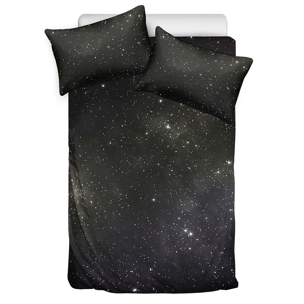 Dark Universe Galaxy Outer Space Print Duvet Cover Bedding Set