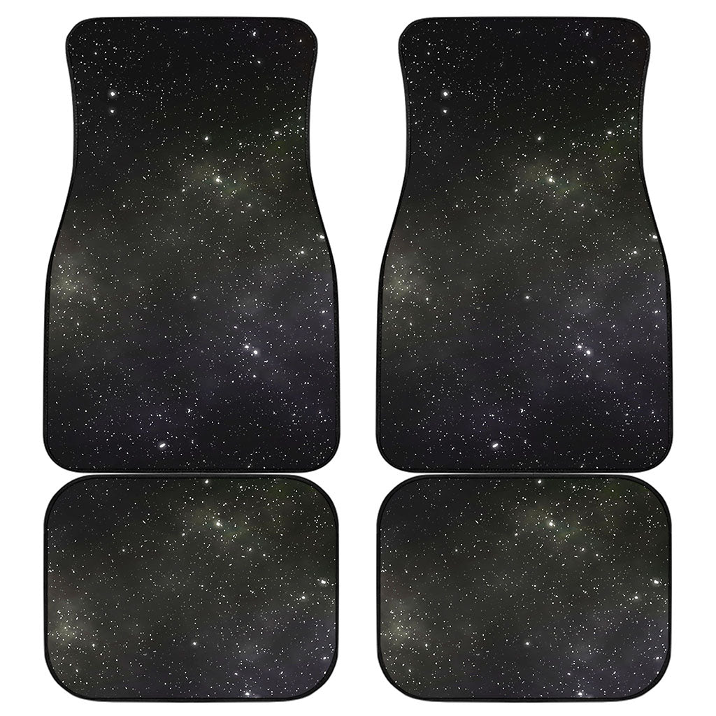 Dark Universe Galaxy Outer Space Print Front and Back Car Floor Mats