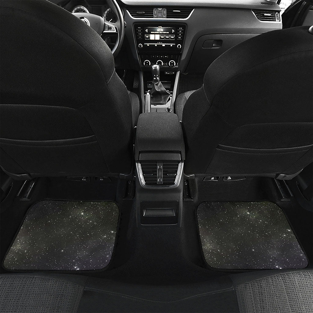 Dark Universe Galaxy Outer Space Print Front and Back Car Floor Mats