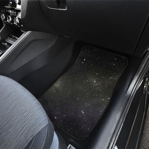 Dark Universe Galaxy Outer Space Print Front and Back Car Floor Mats