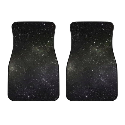 Dark Universe Galaxy Outer Space Print Front Car Floor Mats