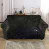 Dark Universe Galaxy Outer Space Print Loveseat Slipcover