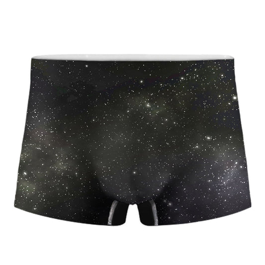 Dark Universe Galaxy Outer Space Print Men's Boxer Briefs