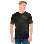 Dark Universe Galaxy Outer Space Print Men's T-Shirt