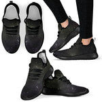 Dark Universe Galaxy Outer Space Print Mesh Knit Shoes GearFrost