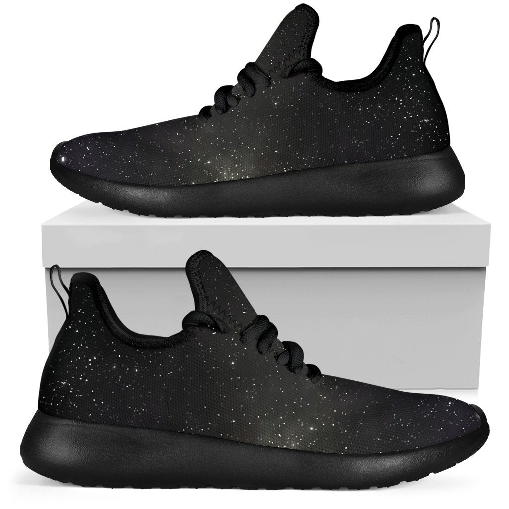 Dark Universe Galaxy Outer Space Print Mesh Knit Shoes GearFrost