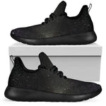 Dark Universe Galaxy Outer Space Print Mesh Knit Shoes GearFrost