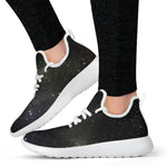 Dark Universe Galaxy Outer Space Print Mesh Knit Shoes GearFrost