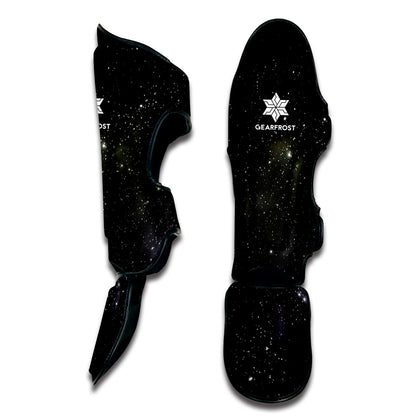 Dark Universe Galaxy Outer Space Print Muay Thai Shin Guard