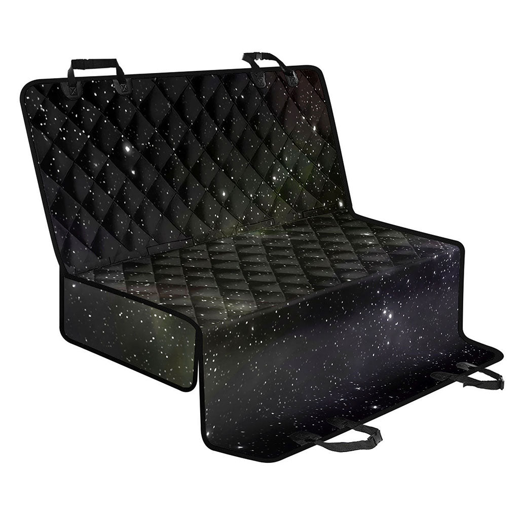 Dark Universe Galaxy Outer Space Print Pet Car Back Seat Cover