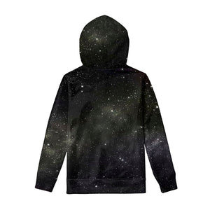 Dark Universe Galaxy Outer Space Print Pullover Hoodie