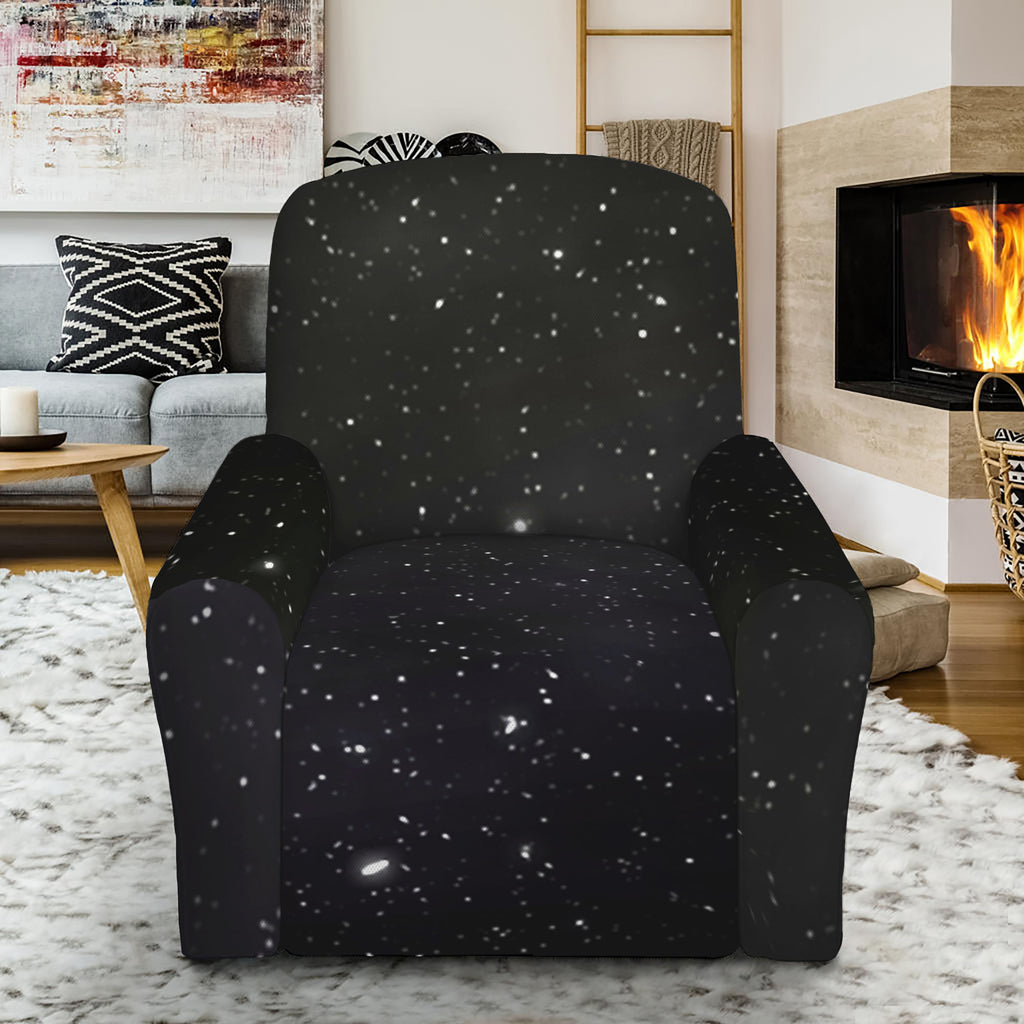 Dark Universe Galaxy Outer Space Print Recliner Slipcover