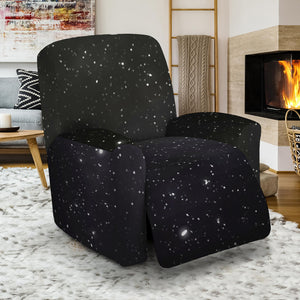 Dark Universe Galaxy Outer Space Print Recliner Slipcover