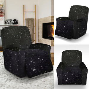 Dark Universe Galaxy Outer Space Print Recliner Slipcover