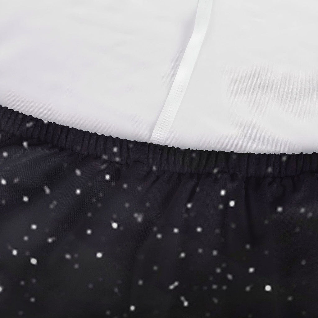Dark Universe Galaxy Outer Space Print Sofa Cover