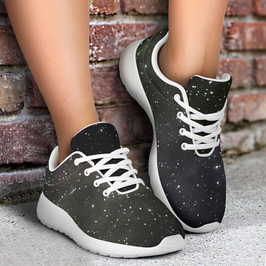 Dark Universe Galaxy Outer Space Print Sport Shoes GearFrost