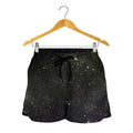 Dark Universe Galaxy Outer Space Print Women's Shorts