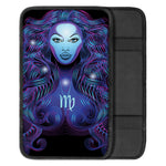 Dark Virgo Zodiac Sign Print Car Center Console Cover