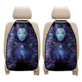 Dark Virgo Zodiac Sign Print Car Seat Organizers