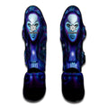 Dark Virgo Zodiac Sign Print Muay Thai Shin Guards