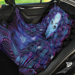 Dark Virgo Zodiac Sign Print Pet Car Back Seat Cover
