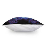 Dark Virgo Zodiac Sign Print Pillow Cover