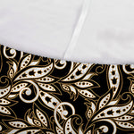 Dark Western Floral Pattern Print Sofa Cover