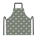 Dartboard Cartoon Pattern Print Apron