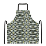 Dartboard Cartoon Pattern Print Apron