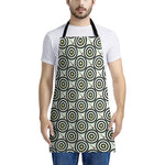 Dartboard Cartoon Pattern Print Apron