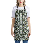 Dartboard Cartoon Pattern Print Apron