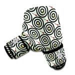 Dartboard Cartoon Pattern Print Boxing Gloves