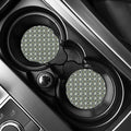 Dartboard Cartoon Pattern Print Car Coasters