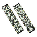 Dartboard Cartoon Pattern Print Car Seat Belt Covers