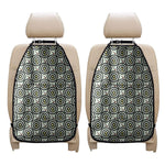 Dartboard Cartoon Pattern Print Car Seat Organizers