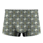 Dartboard Cartoon Pattern Print Men's Boxer Briefs
