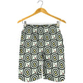 Dartboard Cartoon Pattern Print Men's Shorts