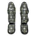 Dartboard Cartoon Pattern Print Muay Thai Shin Guards