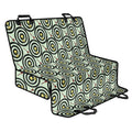Dartboard Cartoon Pattern Print Pet Car Back Seat Cover