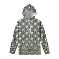Dartboard Cartoon Pattern Print Pullover Hoodie