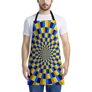 Dartboard Moving Optical Illusion Apron