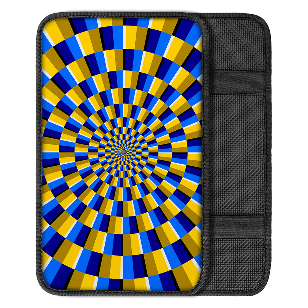 Dartboard Moving Optical Illusion Car Center Console Cover