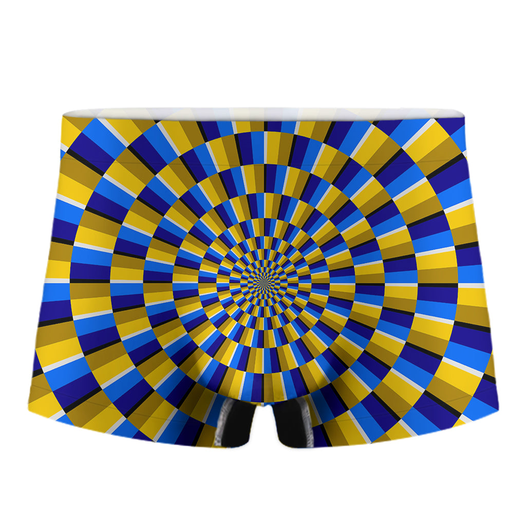 Dartboard Moving Optical Illusion Men's Boxer Briefs