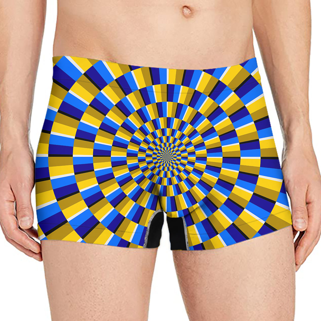 Dartboard Moving Optical Illusion Men's Boxer Briefs