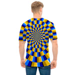 Dartboard Moving Optical Illusion Men's T-Shirt